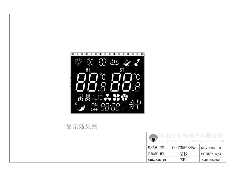 �ؿ���������TN���{ɫƬLCDҺ���@ʾ�δa��